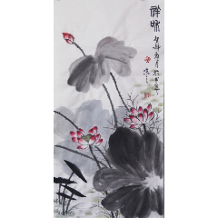 广西知名画家朱秋凤手绘!