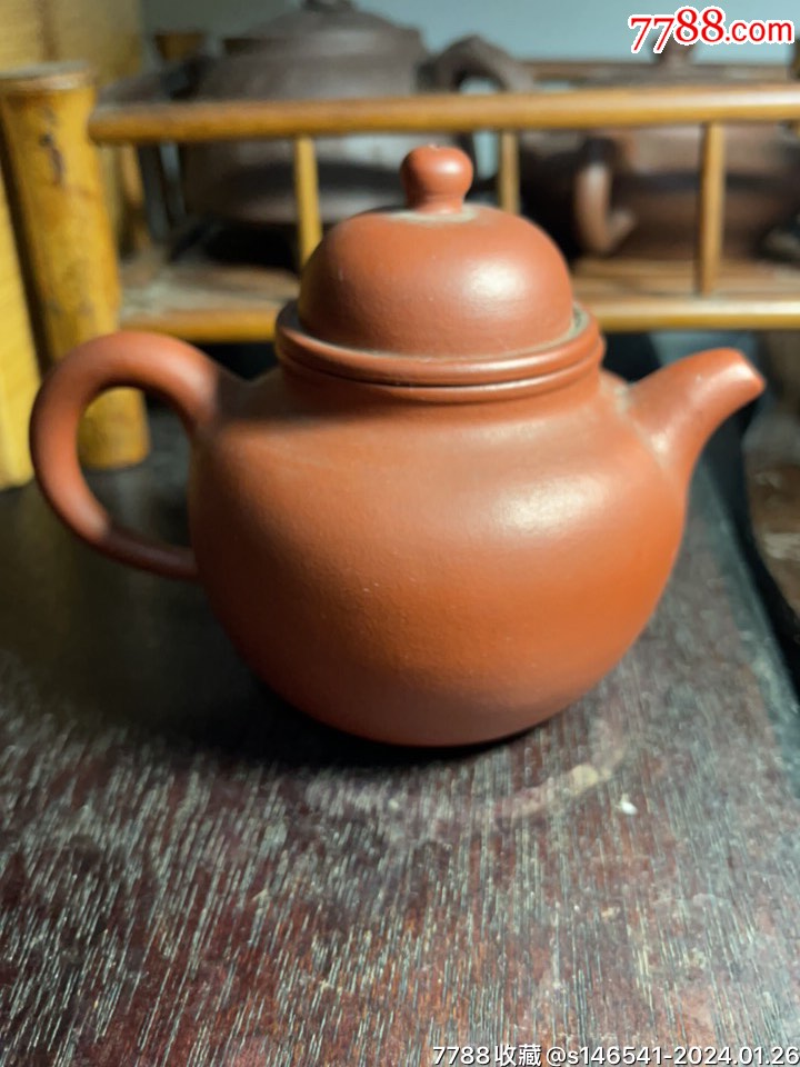 八十九十年代朱泥红泥壶全品-紫砂壶-7788旧书网