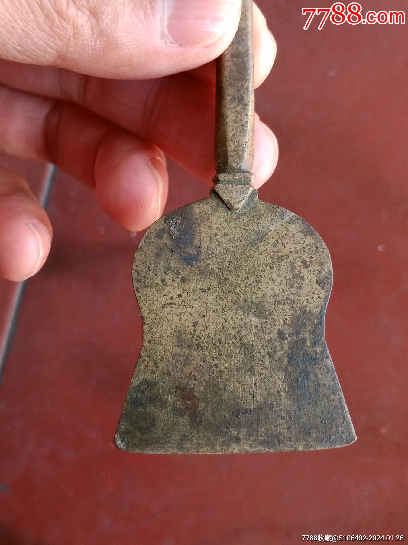 非常精美的兵器挂花，民俗花钱类，铜兵器，铜玩具，香炉铲，年份明确，上面有国民党党_旧铜器_海上闻人【7788收藏__收藏热线】