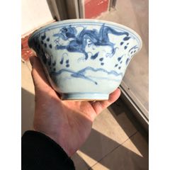 康熙青花龙纹大碗_青花瓷_专营老货【7788红宝书】