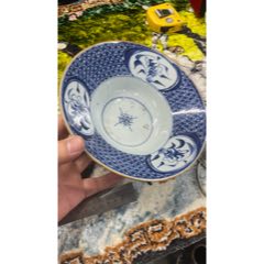 清康熙青花斗笠碗_青花瓷_复真文玩商店【7788旧书网】