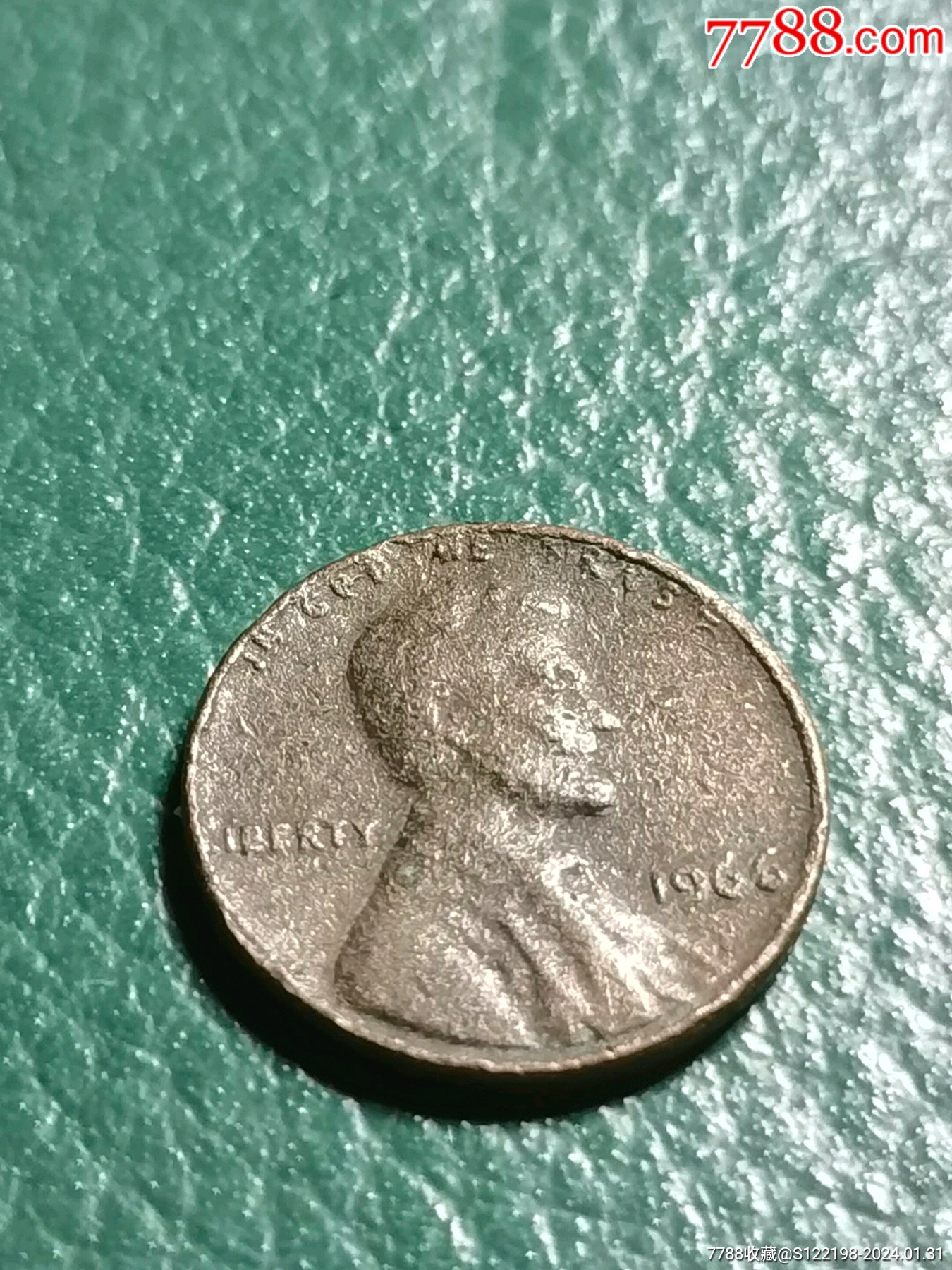 1966年一美分-价格:2元-se98782267-外国钱币-零售-7788收藏__收藏热线