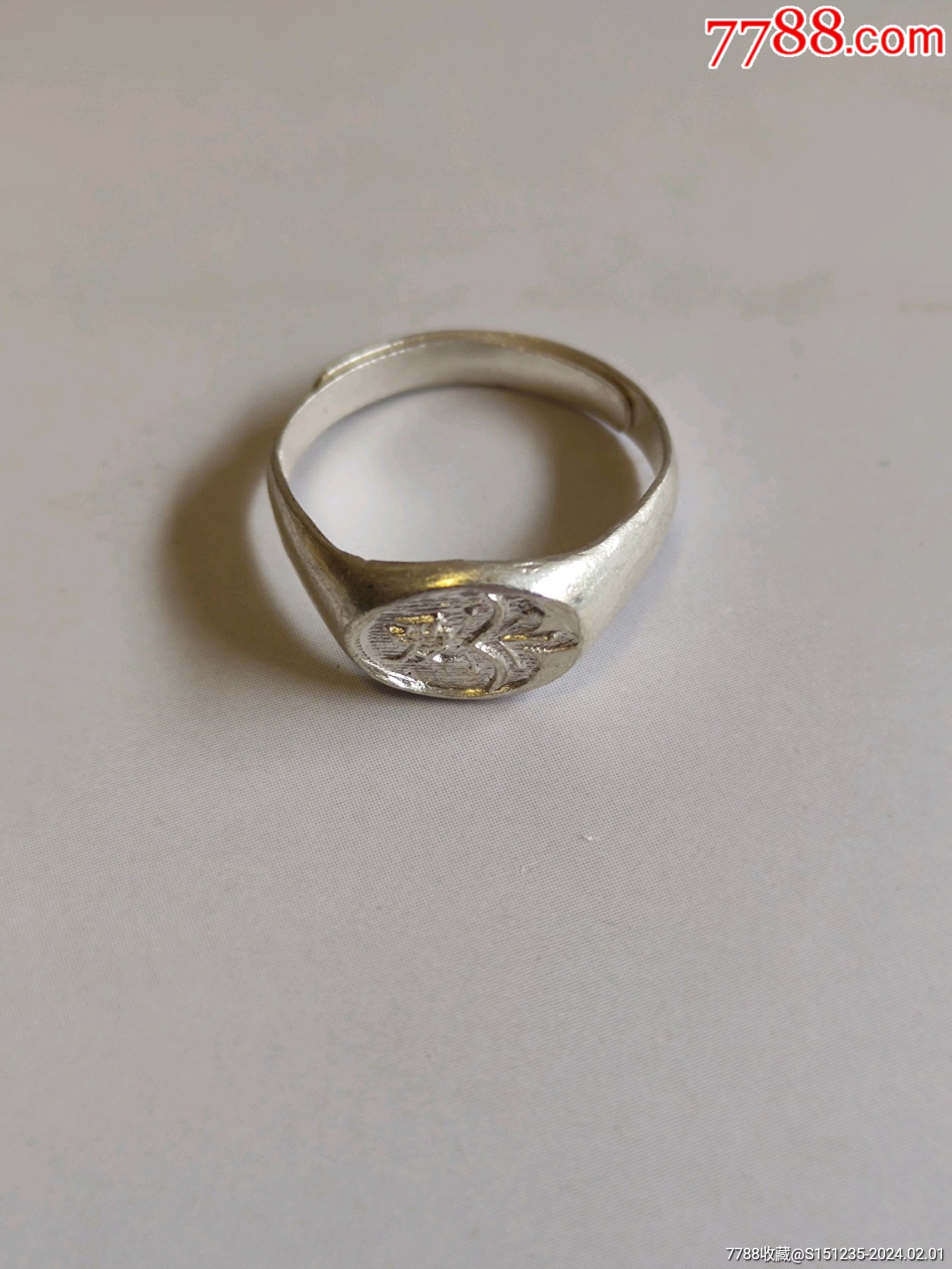 老银戒指喜欢的不要错过细节如图-价格:120元-se98787786-银戒指-零售-7788收藏__收藏热线