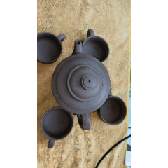 6号江建祥紫砂壶一套20x11cm-紫砂壶-7788旧书网