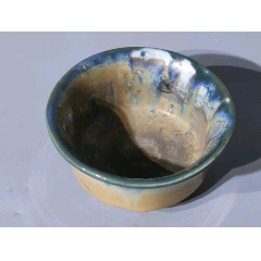 清代红釉窑变瓷水盂-花釉/窑变瓷-7788红宝书