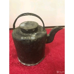  strong>清代全品提梁锡茶壶 /strong>_锡壶/锡器_锡壶__民国