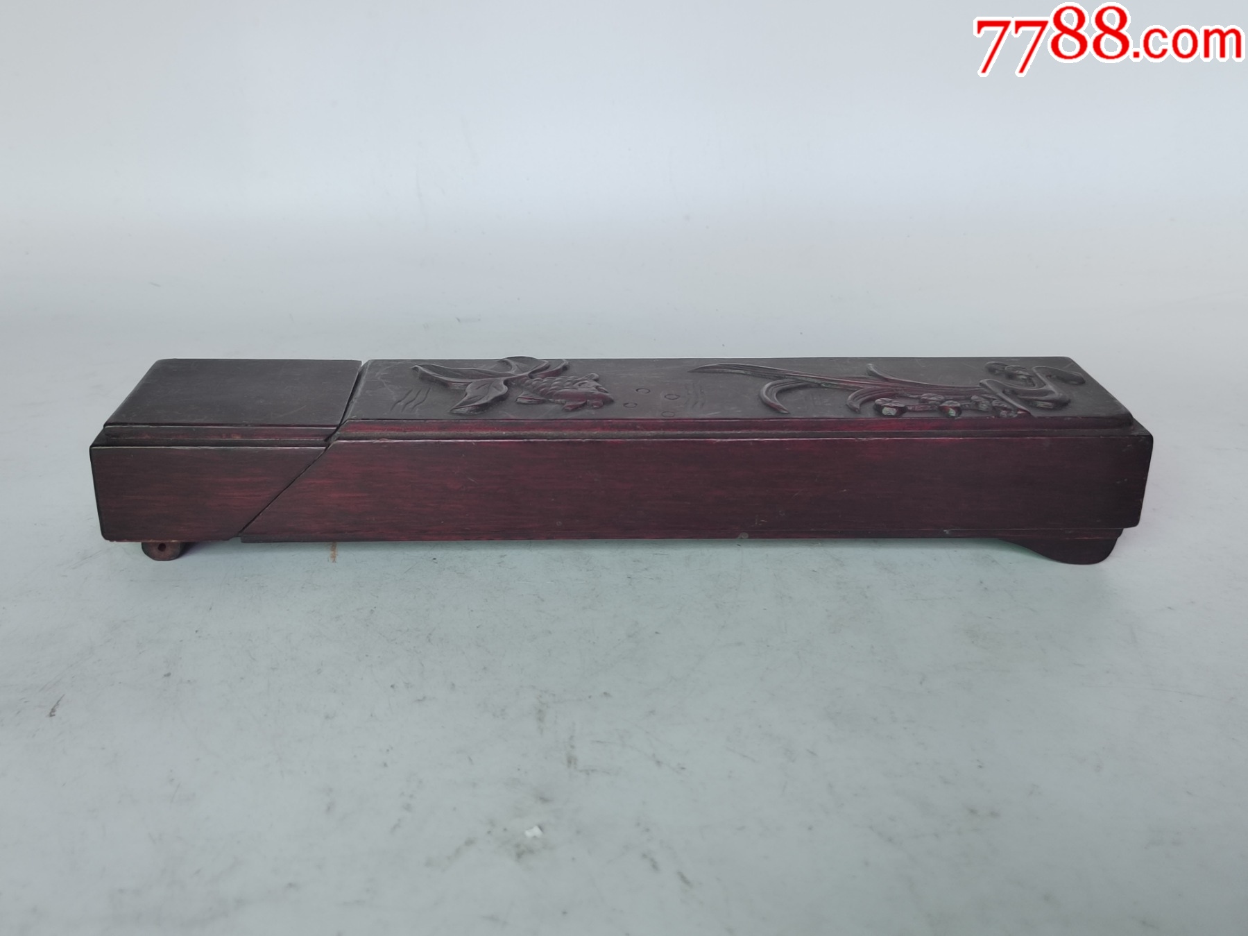 花梨木木雕盒_其他木艺品_古玩佛缘【7788收藏__收藏热线】
