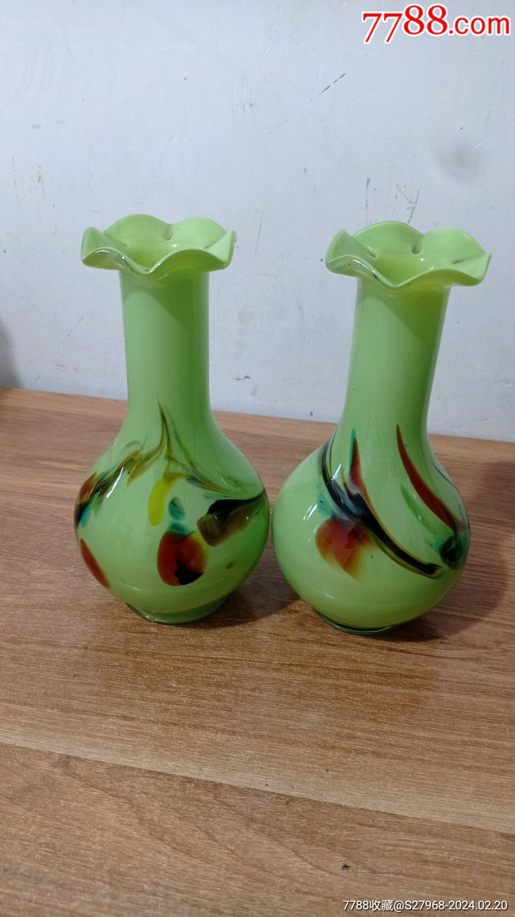 70年代琉璃摆件