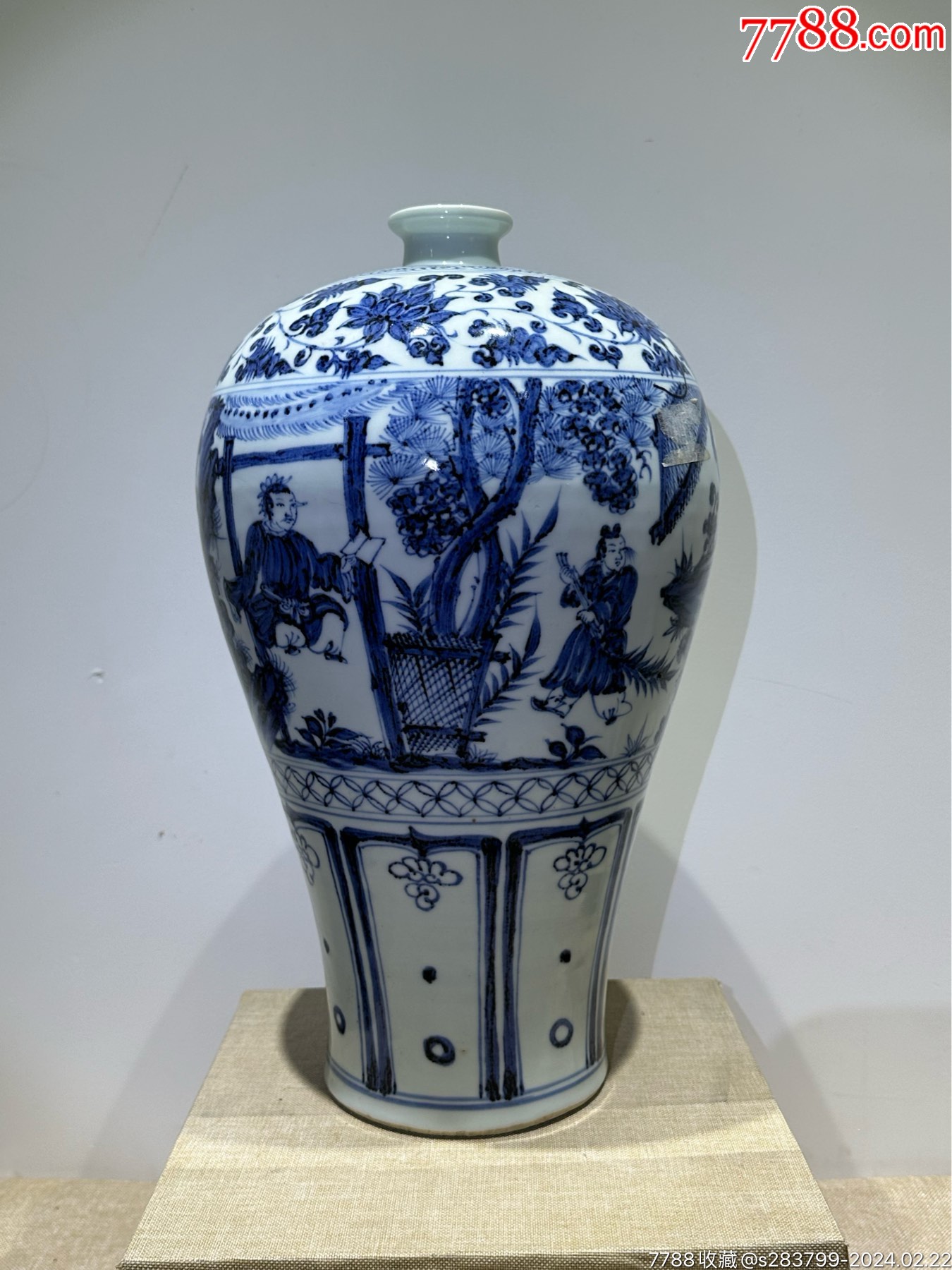 中国清時代早期染付お(青花)皿3点 中国清時代早期染付お(青花)皿3点