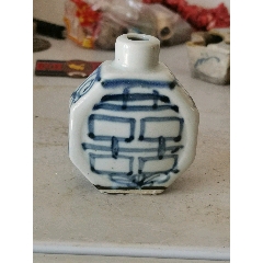 牛角雕刻鼻烟壶-鼻烟壶-7788红宝书
