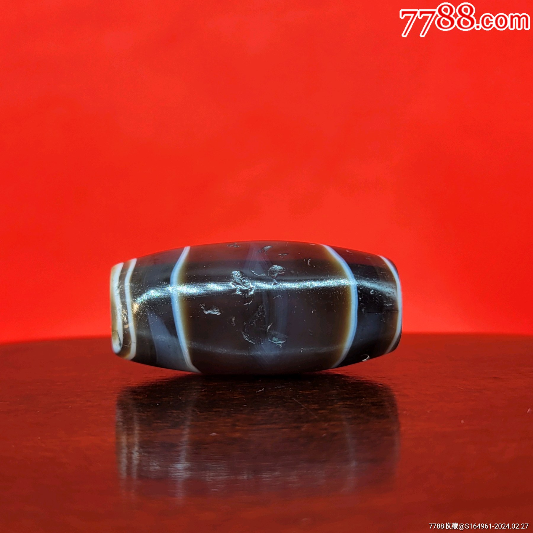 藏传双线老缠丝玛瑙_玛瑙_藏珠阁出品【7788旧书网】