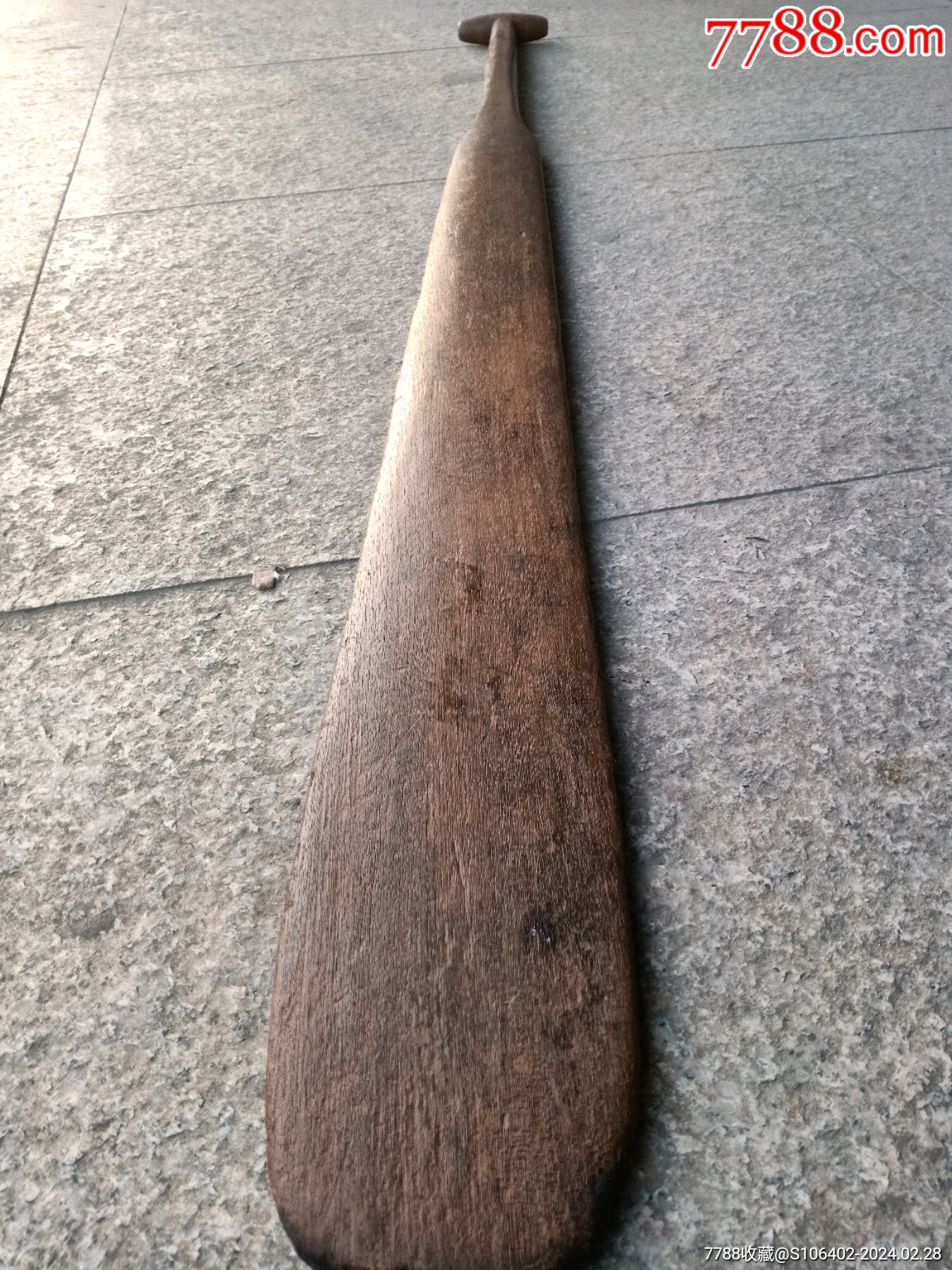 独木舟,独木船,老船桨,木船桨,品相如图,木质不错,油性很大,看起来像红木类,硬_其他木制工具_海上闻人【7788收藏__收藏热线】