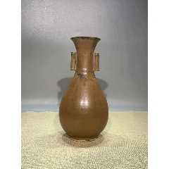 宋代紫金釉花卉酒壶-红釉瓷-7788红宝书