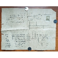 1951年杭州绸厂职工登记书