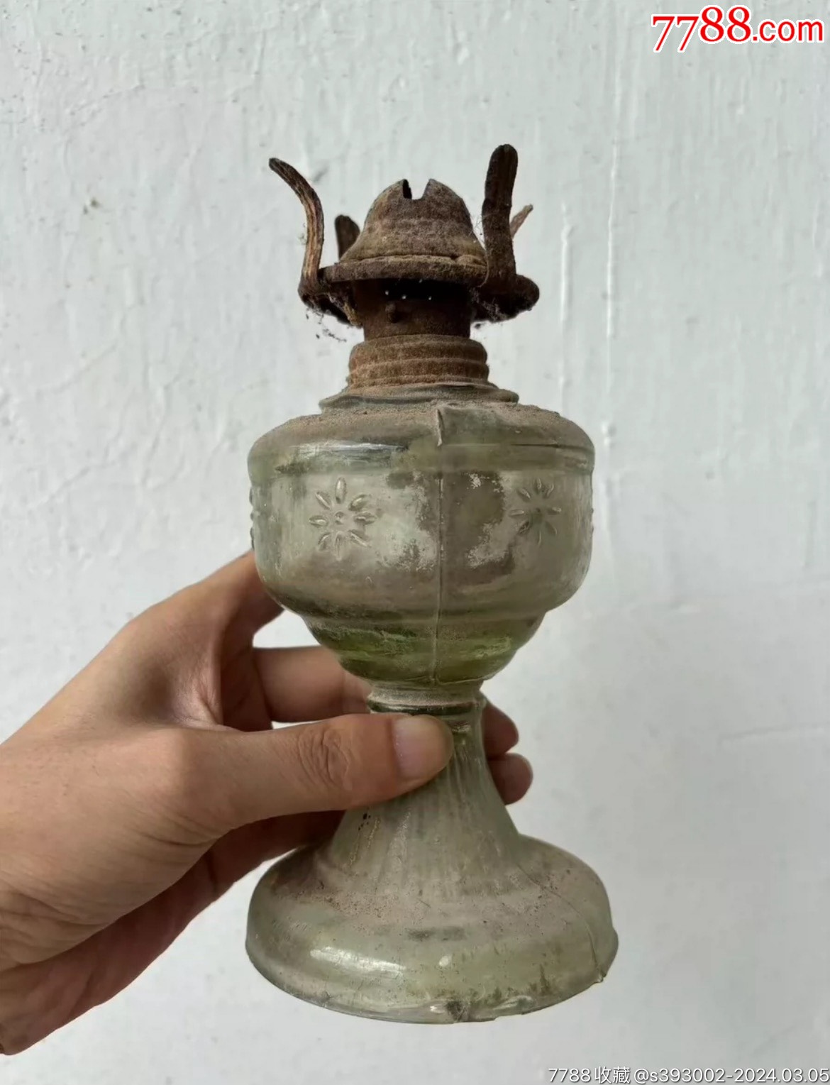民国抗战时期老物件,老旧油灯_马灯/煤油灯_图片欣赏_收藏价格_7788