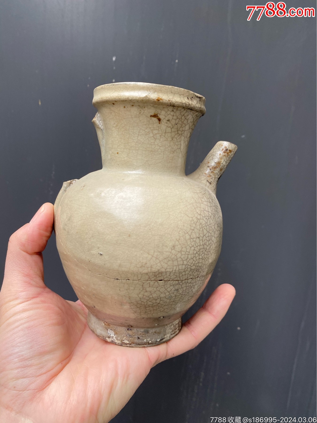 宋時代 青白磁穀倉 置物 影青香炉 越州窯青磁 唐物茶道具