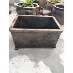 清代全品大画缸，画工精美的八骏图-水族用品-7788商城