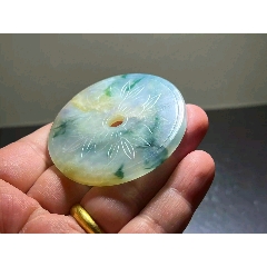 清代翡翠玉壁-翡翠/缅甸玉-7788旧书网