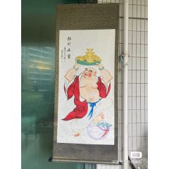 清价过了这个村就没那个店了，精美旧藏旧时高功纯手工绘老画，现在装裱费都不止这个价