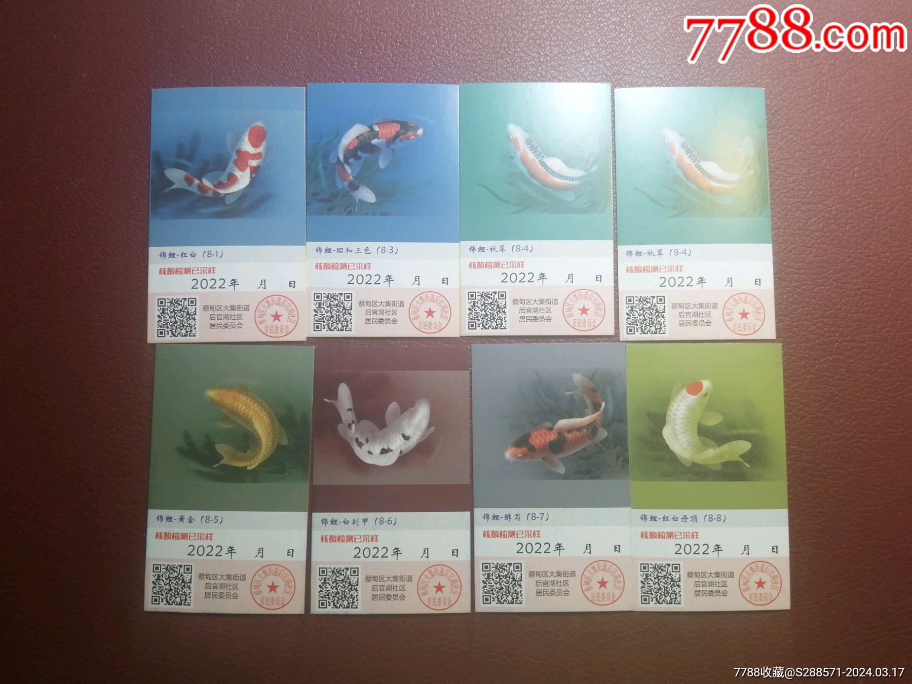 核酸卡～锦鲤-价格:16元-se99484085-其他杂项卡-零售-7788收藏__收藏热线