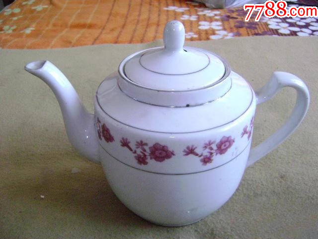 七八十年代时期执手壶、景德镇瓷壶-彩绘瓷/彩瓷-7788旧书网