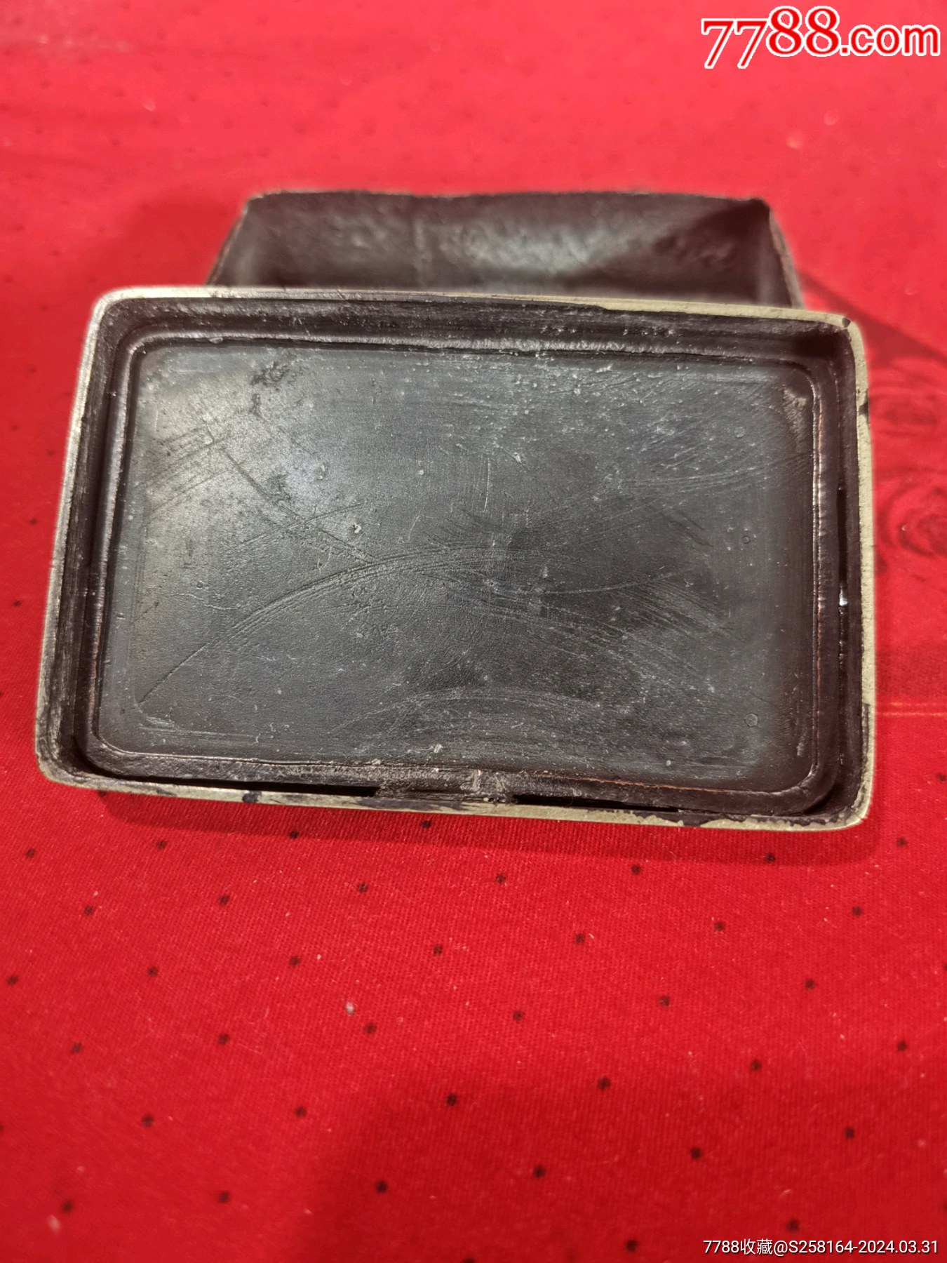 晩清垂釣圖白銅墨盒_價(jià)格1650元_第2張_7788收藏__收藏?zé)峋€