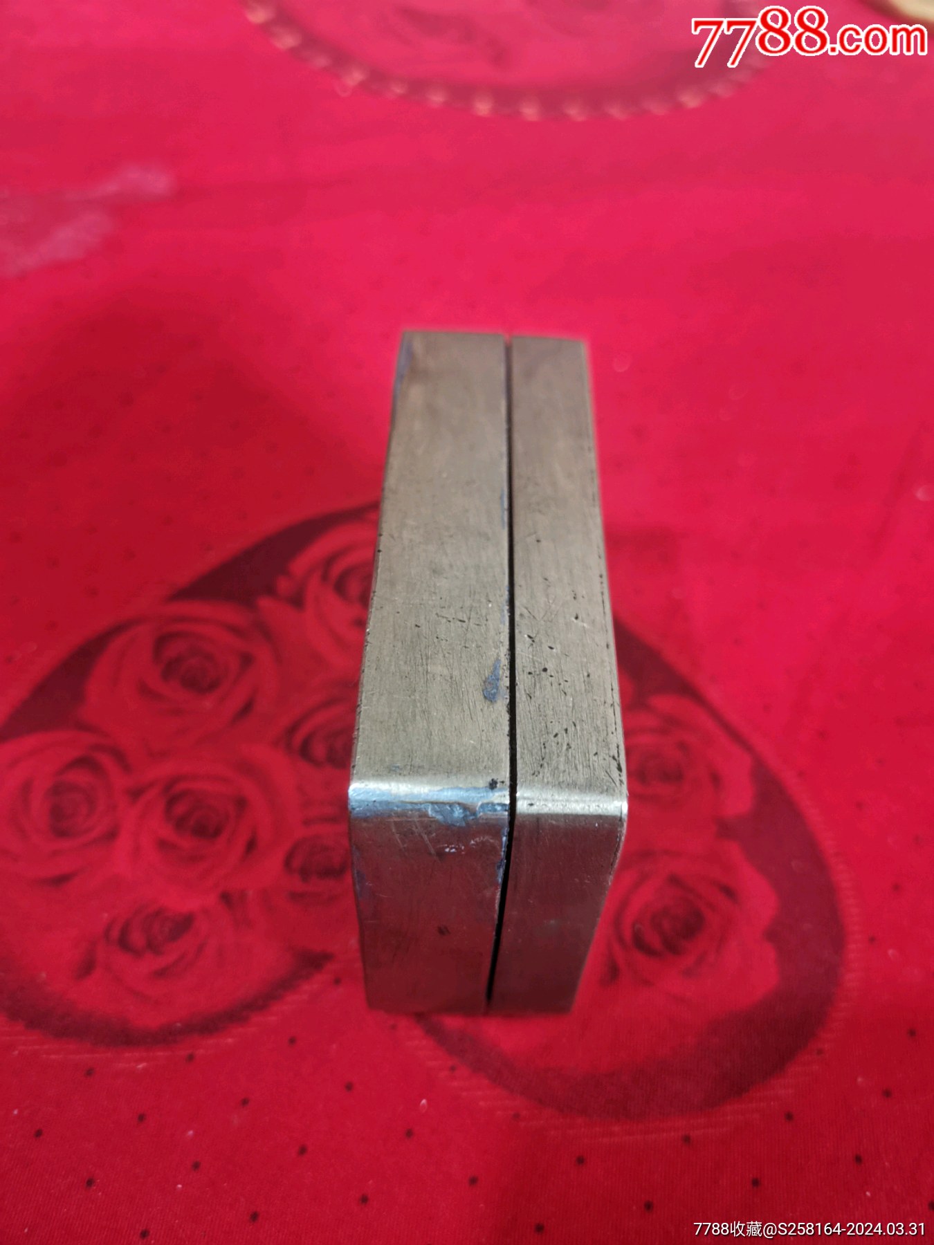 晩清垂釣圖白銅墨盒_價(jià)格1650元_第4張_7788收藏__收藏?zé)峋€