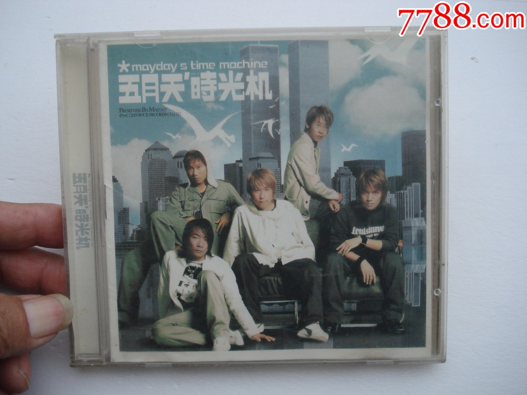 五月天时光机老cd碟片1碟，有歌词。只发快递，发货前都会测试。确保正常播放才