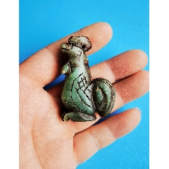 老玉，玉佩，和田玉双龙双喜玉佩龙凤佩，双喜玉佩-其他玉石/玉器-7788