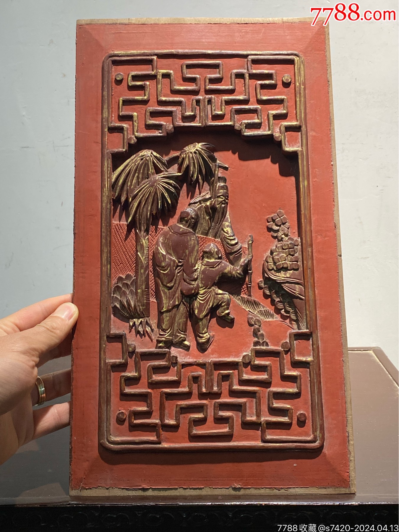 精工,清代东阳木雕,文人高仕图_木雕花板_浙江一级公路【7788收藏__收藏热线】