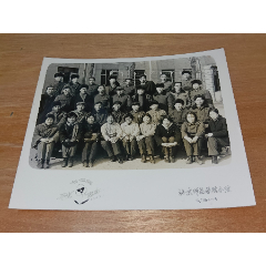 八十年代1982年初北京师范学院分院七七级毕业留念照片（在白广路18号）