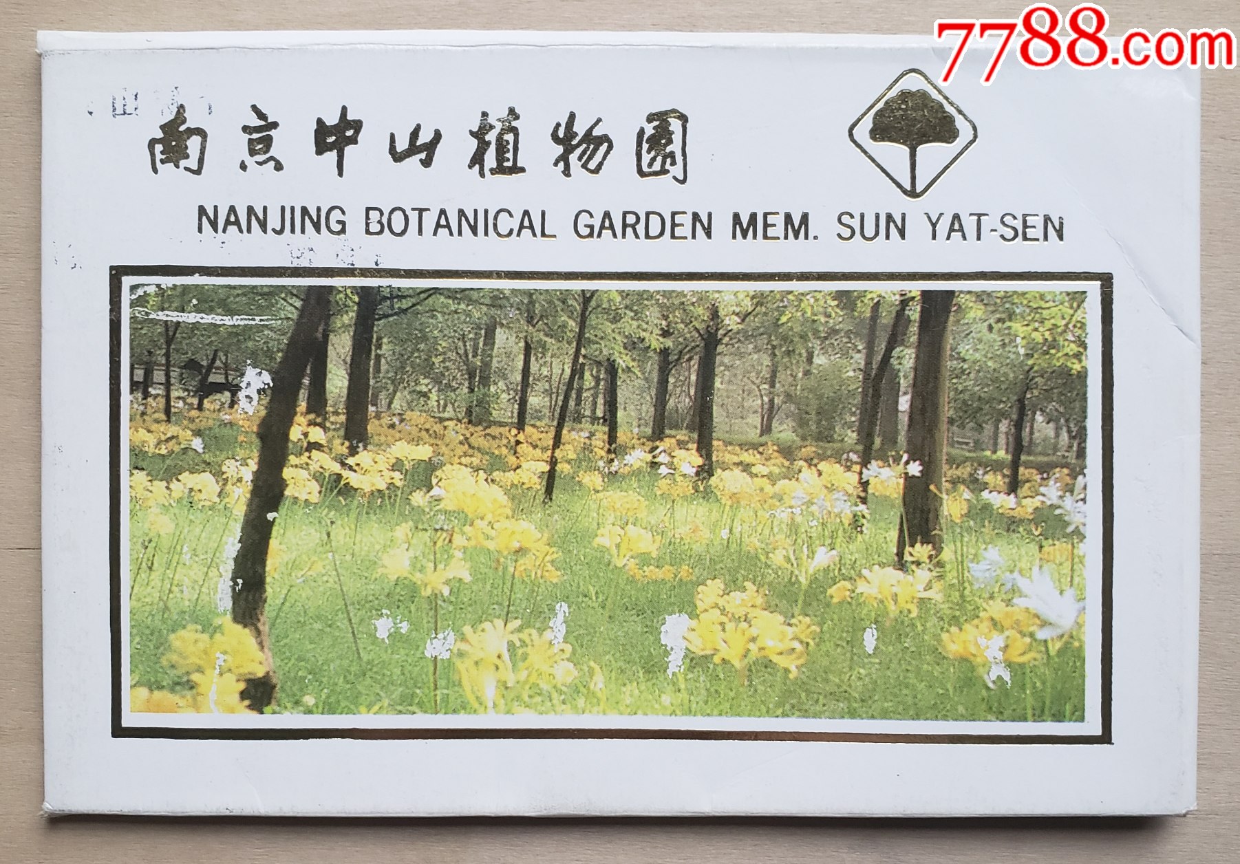 80年代南京中山植物园明信片8全