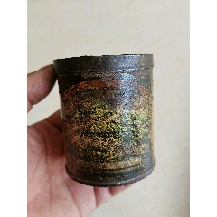 民国铁烟盒大香宾香烟老烟盒中国大东烟草公司老烟盒好品相铁烟盒