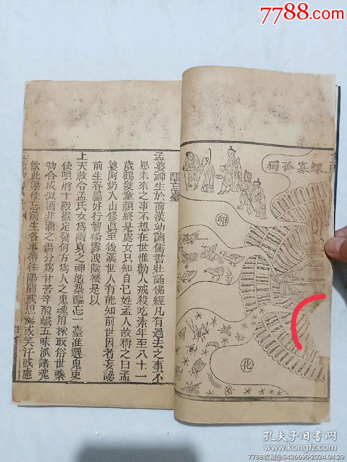 線裝宗教：玉歷鈔傳警世、_價格480元_第9張_7788收藏__收藏?zé)峋€