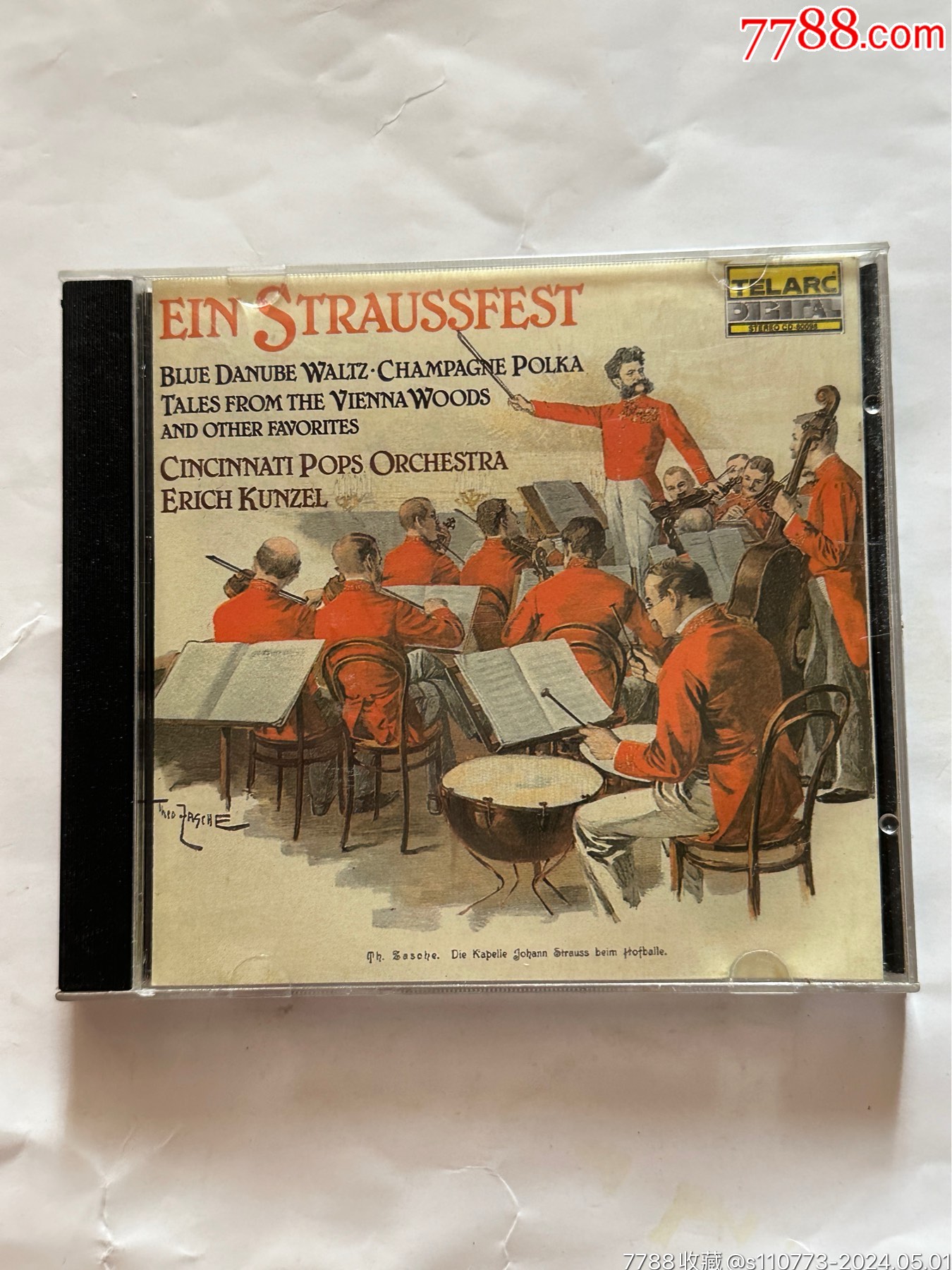 红衫仔《EinStraussfest》发烧唱片CD-价格:380元-se100352621-音乐CD-零售-7788收藏__收藏热线