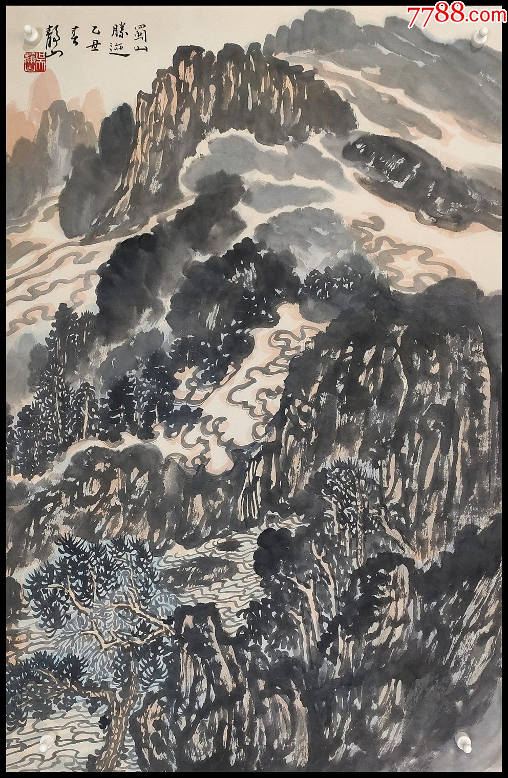 【吴静山】山水-价格:1288元-se100397695-山水国画原作-零售-7788收藏__收藏热线