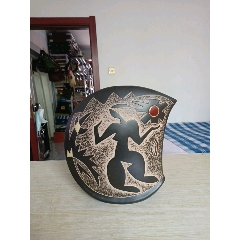 抽象陶花瓶-￥68 元_雕塑瓷/瓷雕_7788网