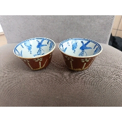 中国　香合　清朝時代　青華 清代青花香炉_青花瓷_拾珍轩【7788旧书网】