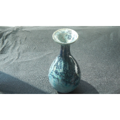 中国古美術 窯變釉苹果尊 花入 清朝期 古陶磁 唐物小壺 無傷 鈞窯 高12.2 世人只知钧窑贵但你真正了解钧窑吗——花瓷之首唐钧窑_钧瓷_钧瓷吧