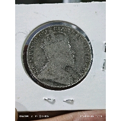 外币～1910年加拿大50分银币-￥120 元_外国钱币_7788网