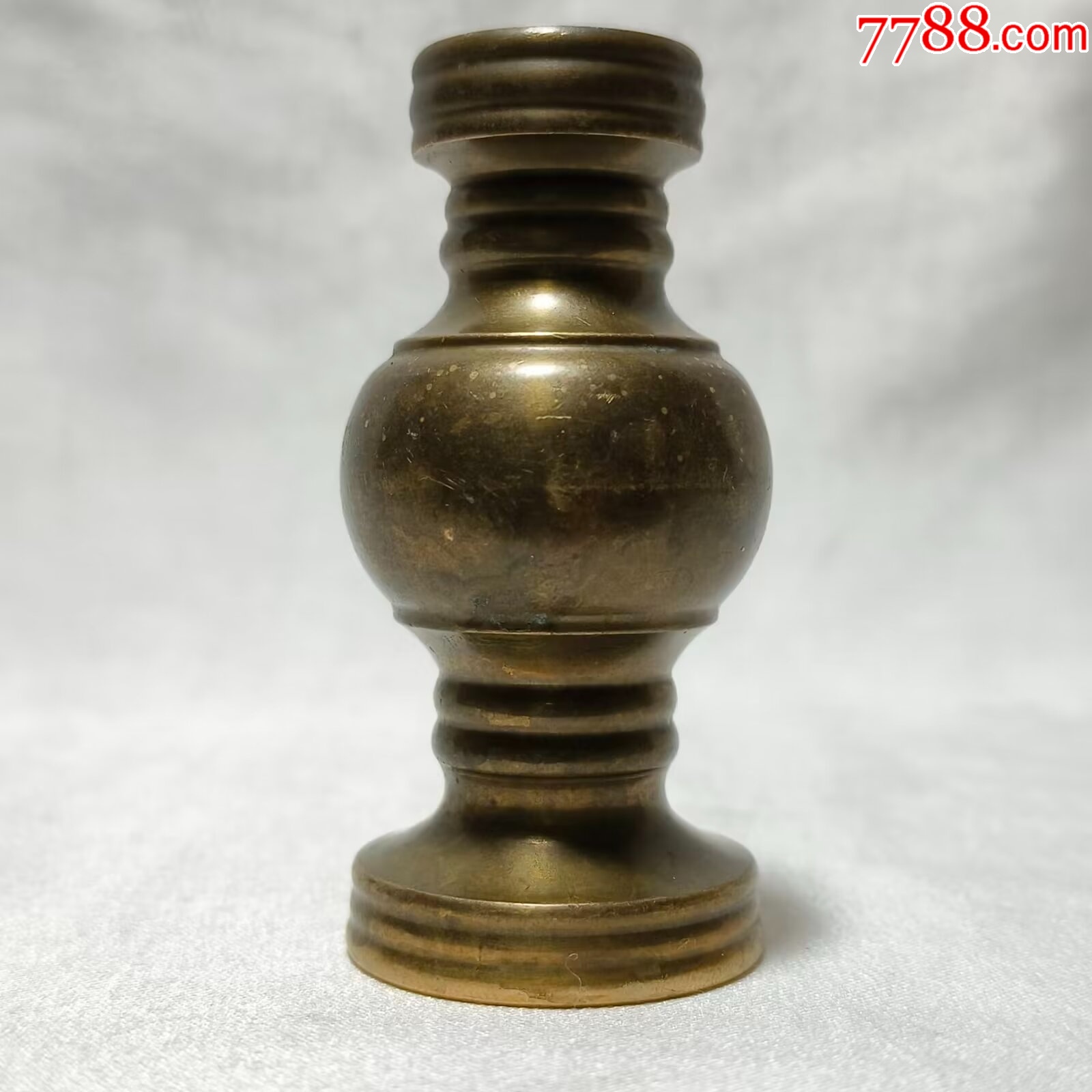 铜香插造型好厚重原光美品