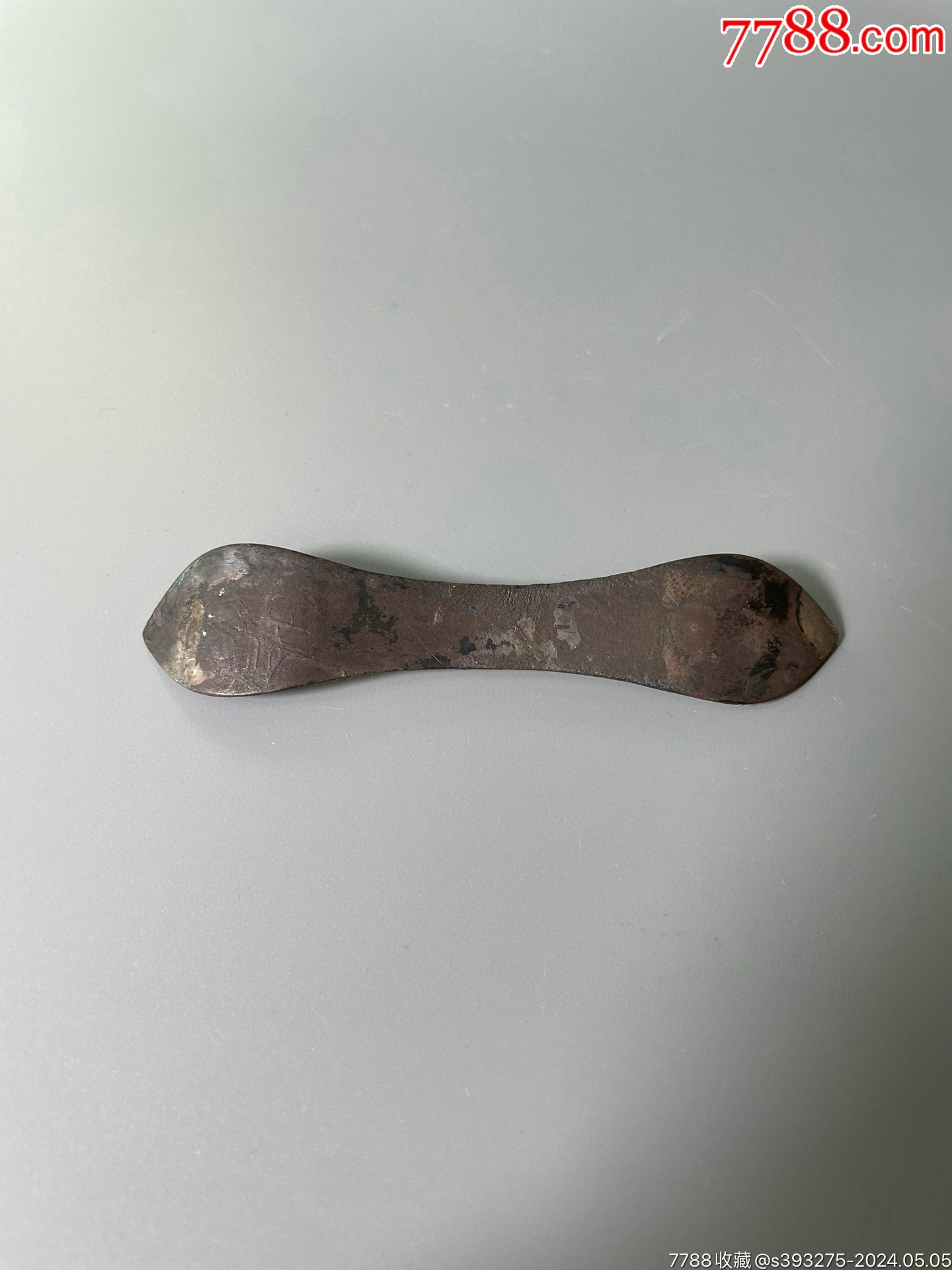 清代银制扁方_其他银器_图片鉴赏_收藏价值_7788挂钟收藏
