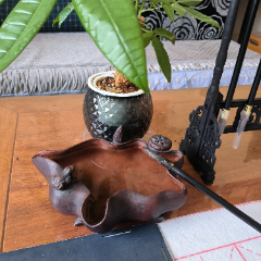 古玩旧藏民国瓷笔洗水洗_笔洗_种类图片_收藏价格_7788茶具