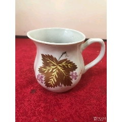 民国全品花卉纹奶茶杯-￥75 元_彩绘瓷/彩瓷_7788网