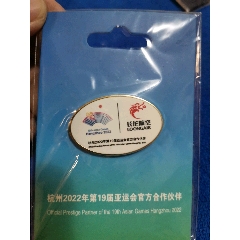 …杭州2022年第十九届亚运会官方合作伙伴长龙航空纪念章