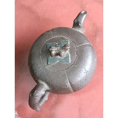 紫砂盘一对紫砂壶老紫砂壶茶壶紫砂盘中国宜兴款八十年代厂货手工制作