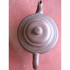 紫砂盘一对紫砂壶老紫砂壶茶壶紫砂盘中国宜兴款八十年代厂货手工制作