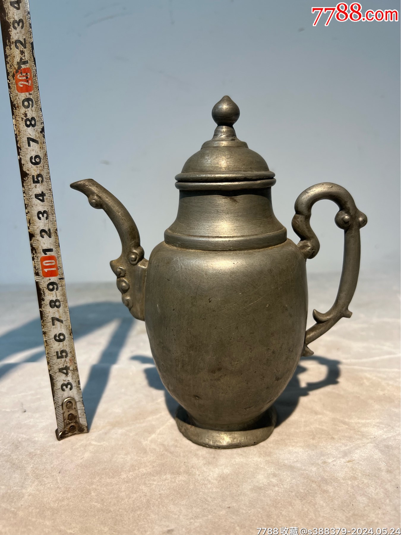 古代锡器酒壶_锡壶/锡器_福州林氏古玩店【7788旧书网】