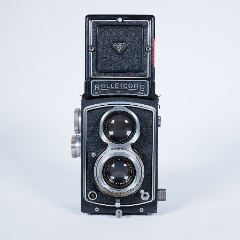 中古海鸥4a黑脸双反120胶片胶卷机械相机双镜头功能正常1970年8品