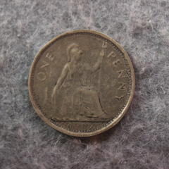 1877年东三省日本龙明治十年一钱1918年大正七年一钱通走B3.6